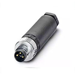M8-3插针直头连接器